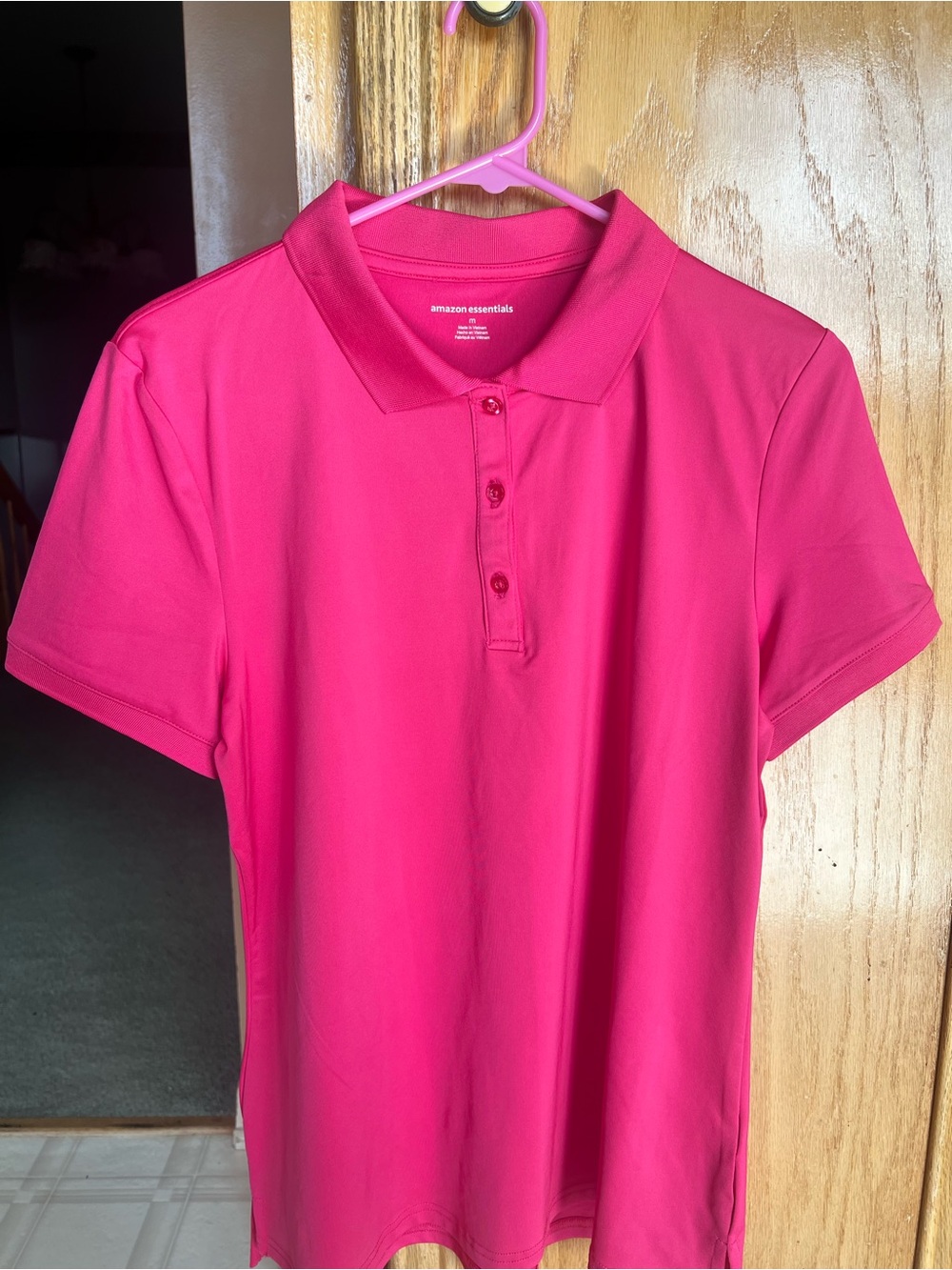 Hot Pink Polo Shirt - Discontinued